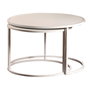 Hanah Home Juego de Mesas Apilables Tambur - Blanco